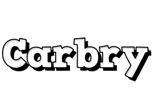 Carbry snowing logo