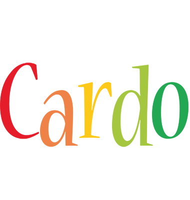 Cardo birthday logo