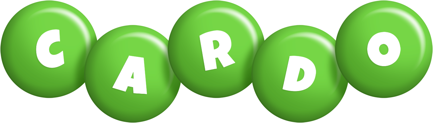 Cardo candy-green logo