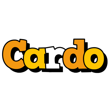 Cardo cartoon logo