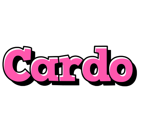 Cardo girlish logo