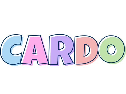 Cardo pastel logo