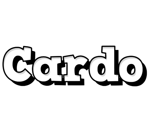 Cardo snowing logo