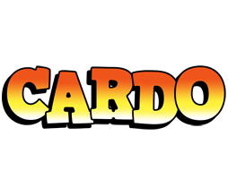 Cardo sunset logo