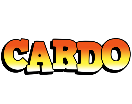 Cardo sunset logo
