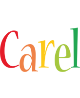 Carel birthday logo