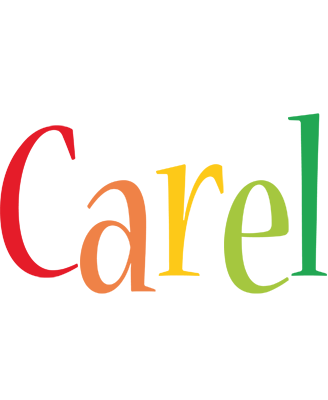 Carel birthday logo