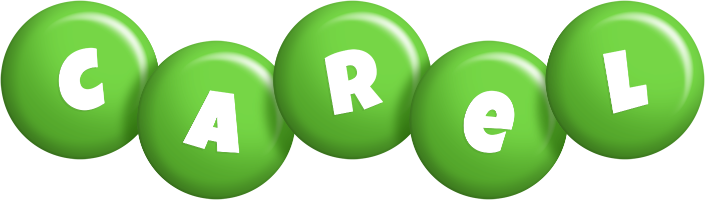 Carel candy-green logo
