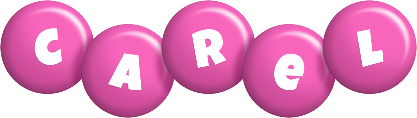 Carel candy-pink logo