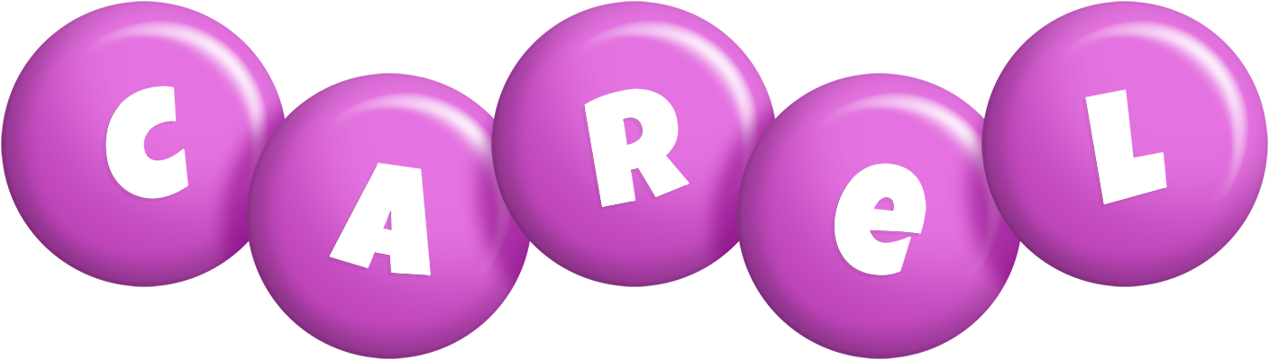 Carel candy-purple logo