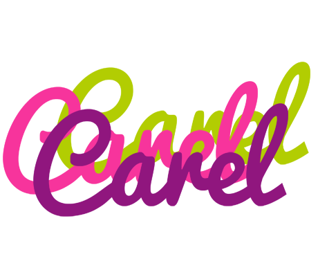 Carel flowers logo