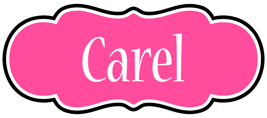 Carel invitation logo