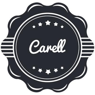 Carell badge logo