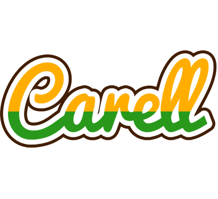 Carell banana logo
