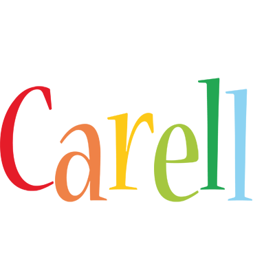 Carell birthday logo