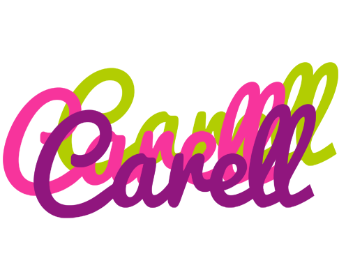 Carell flowers logo