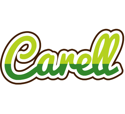 Carell golfing logo