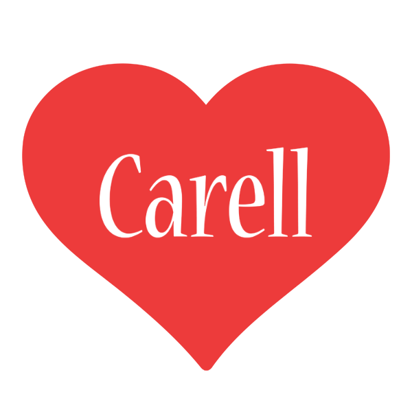 Carell love logo