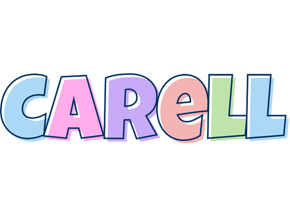 Carell pastel logo