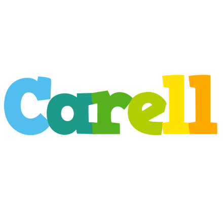 Carell rainbows logo