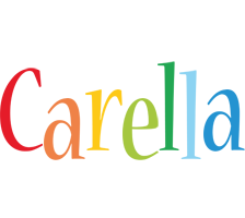 Carella birthday logo