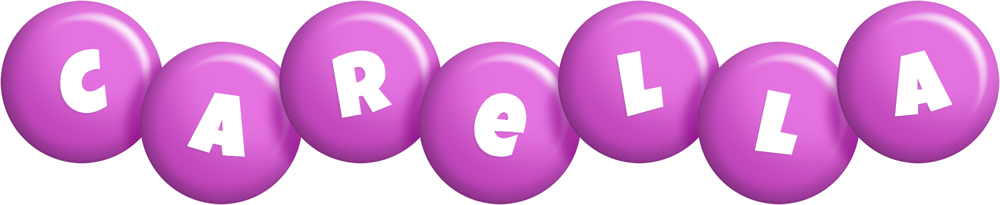 Carella candy-purple logo