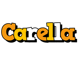 Carella cartoon logo