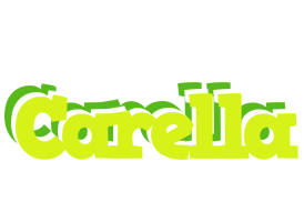 Carella citrus logo