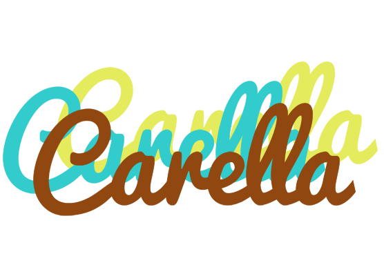 Carella cupcake logo