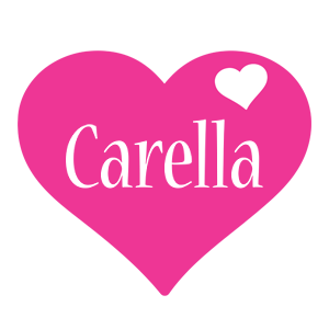 Carella love-heart logo