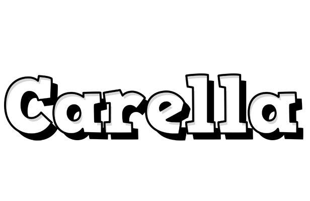 Carella snowing logo