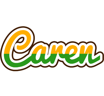 Caren banana logo