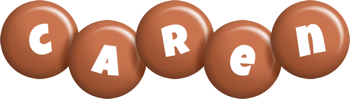 Caren candy-brown logo