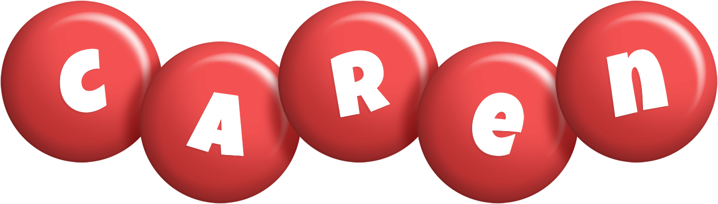 Caren candy-red logo