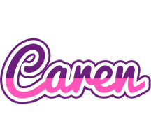 Caren cheerful logo