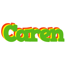 Caren crocodile logo