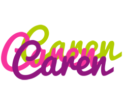 Caren flowers logo