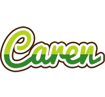 Caren golfing logo