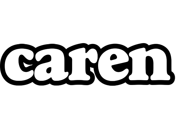 Caren panda logo