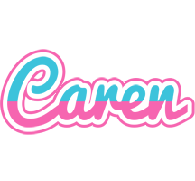 Caren woman logo