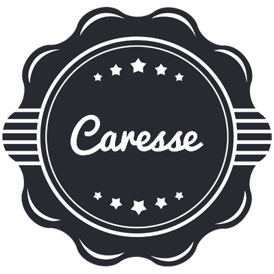 Caresse badge logo