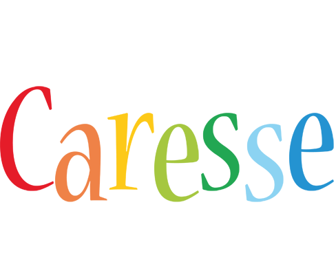 Caresse birthday logo