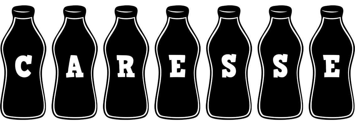 Caresse bottle logo