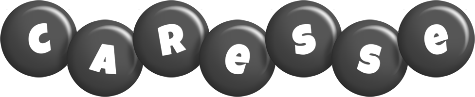 Caresse candy-black logo