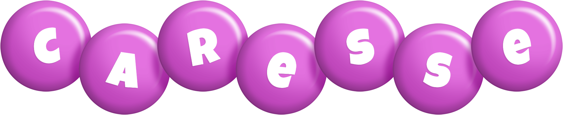 Caresse candy-purple logo