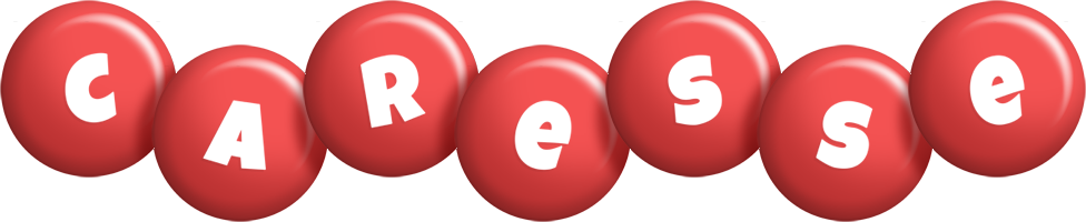 Caresse candy-red logo