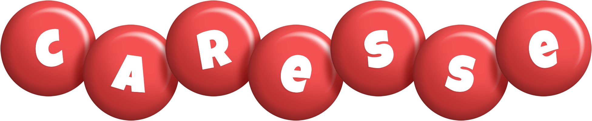 Caresse candy-red logo