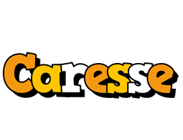 Caresse cartoon logo