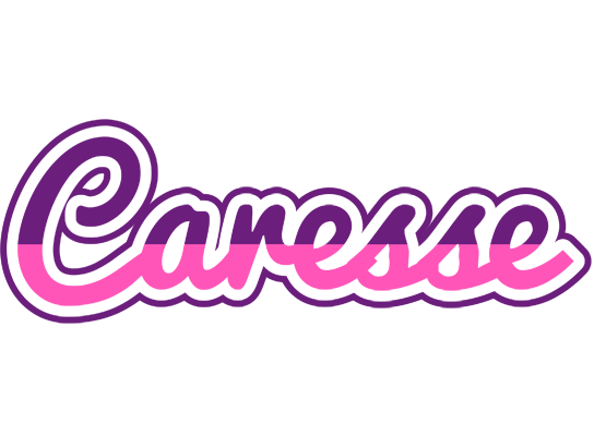 Caresse cheerful logo
