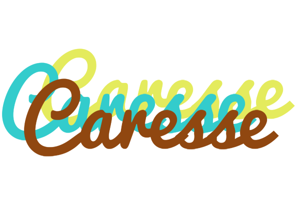 Caresse cupcake logo